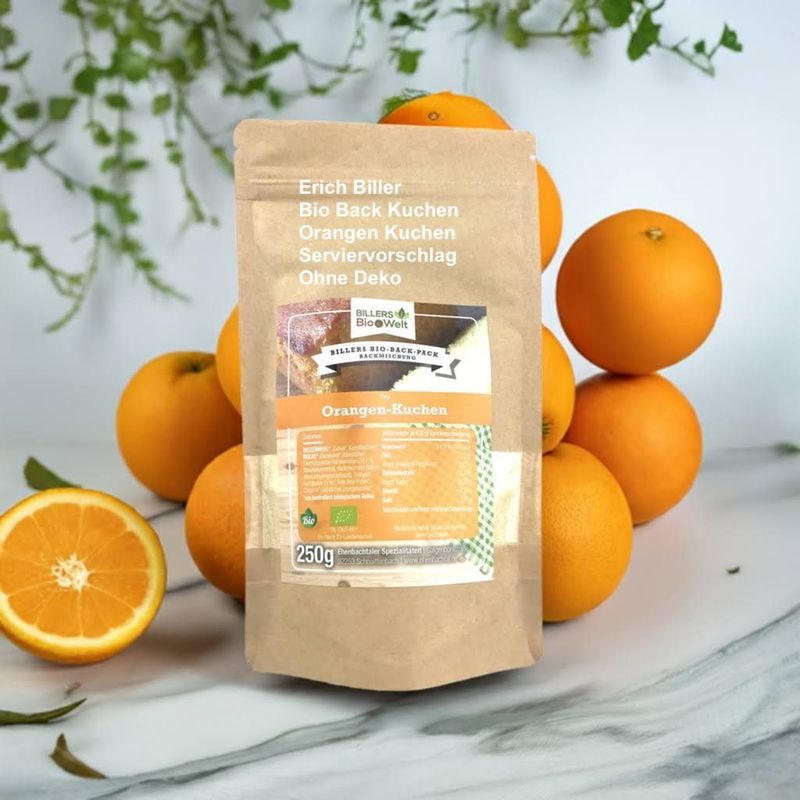 Erich Biller Bio Back Pack Kuchen Nachfüllpack Orange Erich Biller Bio Back Pack Kuchen Nachfüllpack Orange