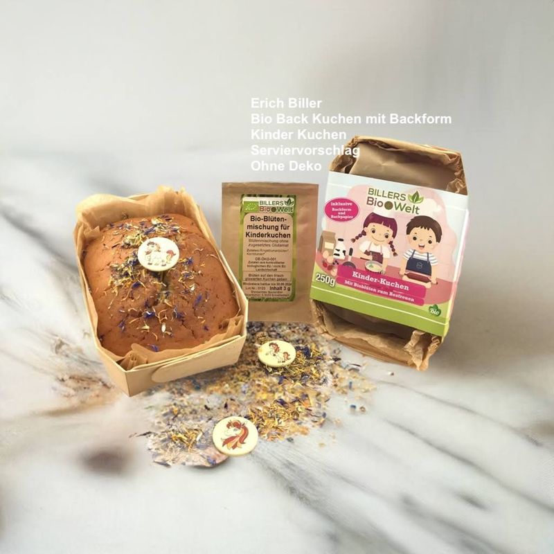 Erich Biller Bio Back Pack Kinderkuchen inkl. Backform Erich Biller Bio Back Pack Kinderkuchen inkl. Backform
