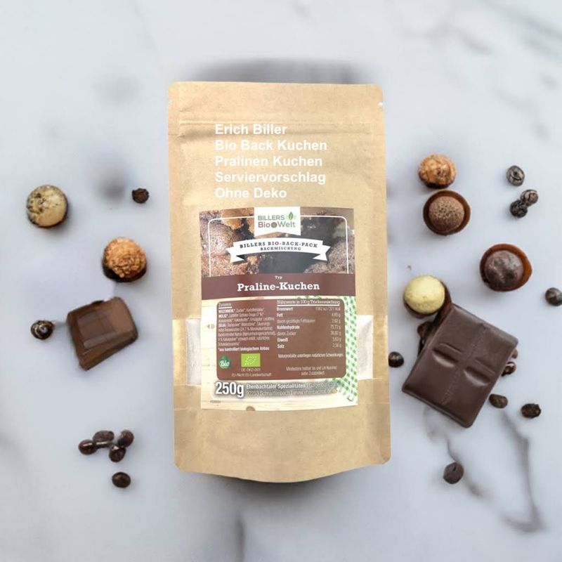 Erich Biller Bio Back Pack Kuchen Nachfüllpack Praline Erich Biller Bio Back Pack Kuchen Nachfüllpack Praline