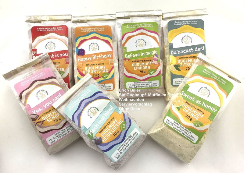 Erich Biller Bio Guglmupf Muffin Nachfüllpack Weihnachten Erich Biller Bio Guglmupf Muffin Nachfüllpack Weihnachten