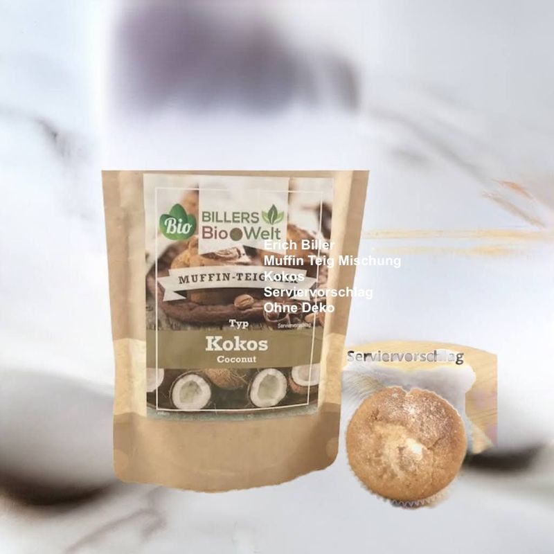 Erich Biller Bio Muffin Kokos Erich Biller Bio Muffin Kokos
