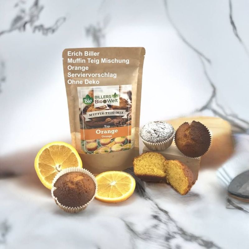 Erich Biller Bio Muffin Orange Erich Biller Bio Muffin Orange