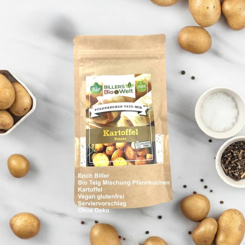 Erich Biller Bio Teig Mischung Pfannkuchen Kartoffel Erich Biller Bio Teig Mischung Pfannkuchen Kartoffel