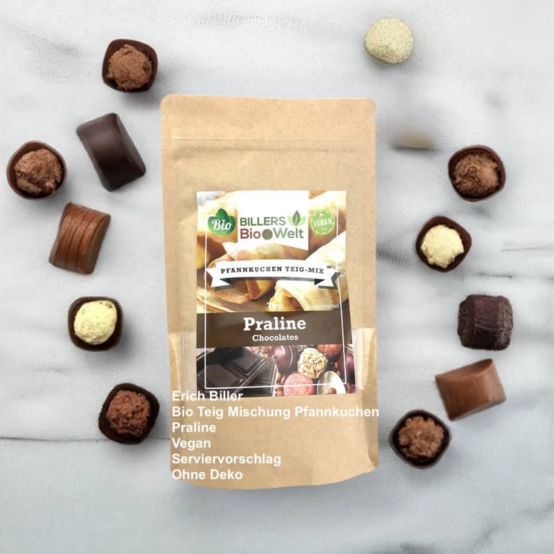 Erich Biller Bio Teig Mischung Pfannkuchen Praline Erich Biller Bio Teig Mischung Pfannkuchen Praline