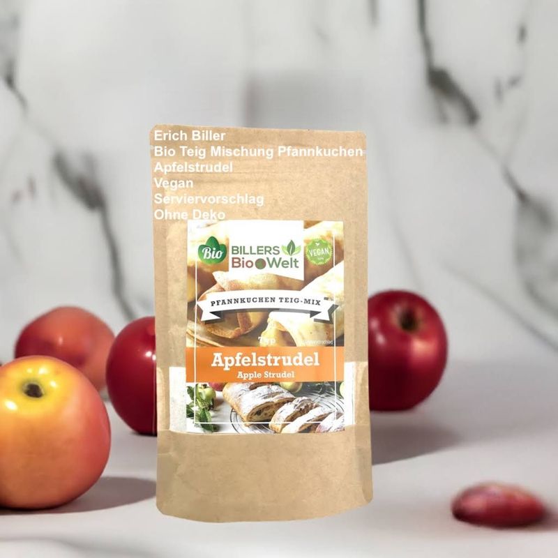 Erich Biller Bio Teig Mischung Pfannkuchen Apfelstrudel Erich Biller Bio Teig Mischung Pfannkuchen Apfelstrudel