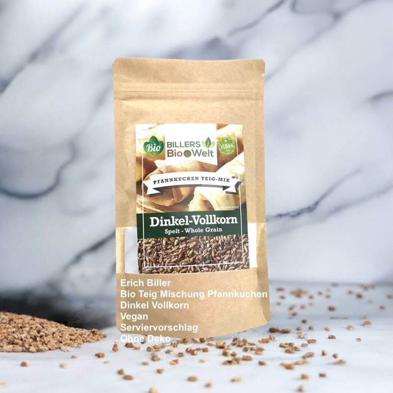 Erich Biller Bio Teig Mischung Pfannkuchen Dinkel Vollkorn Erich Biller Bio Teig Mischung Pfannkuchen Dinkel Vollkorn