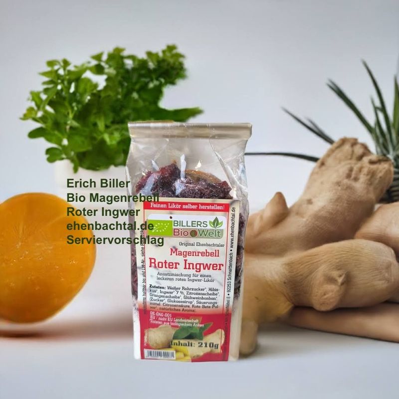 Erich Biller Bio Magenrebell Roter Ingwer Erich Biller Bio Magenrebell Roter Ingwer