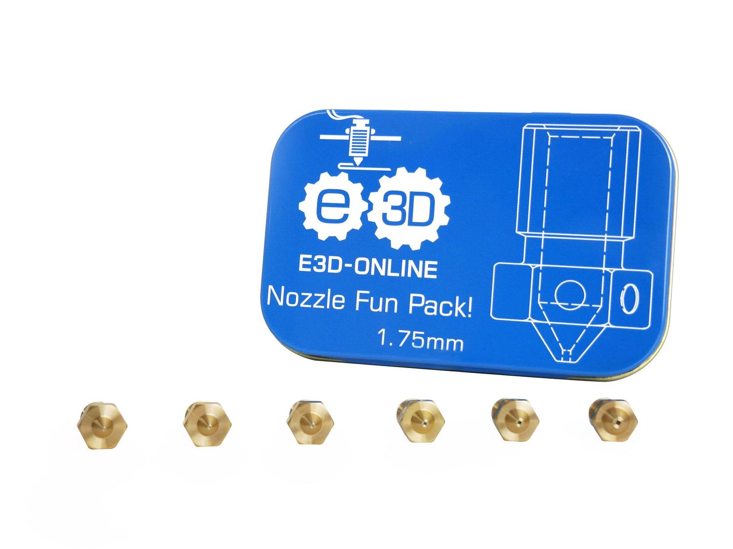 Nozzle Fun Pack! 1.75mm