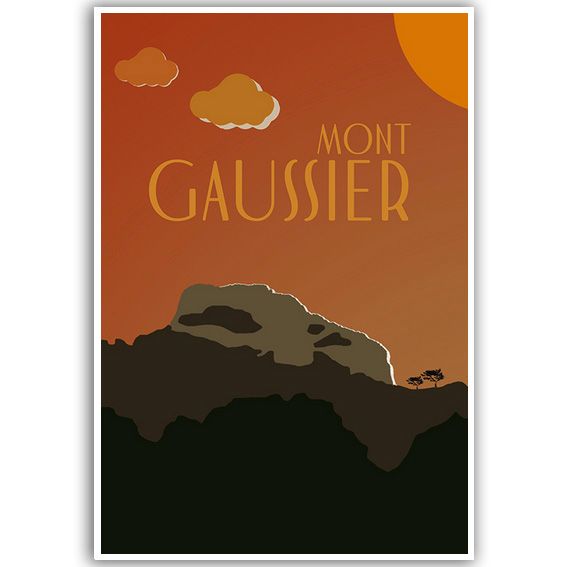 "Mont Gaussier - Coucher de soleil"