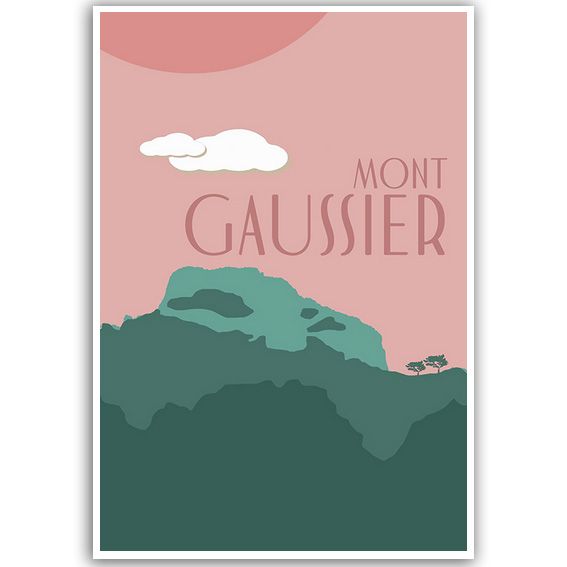 "Mont Gaussier - Rose/vert"