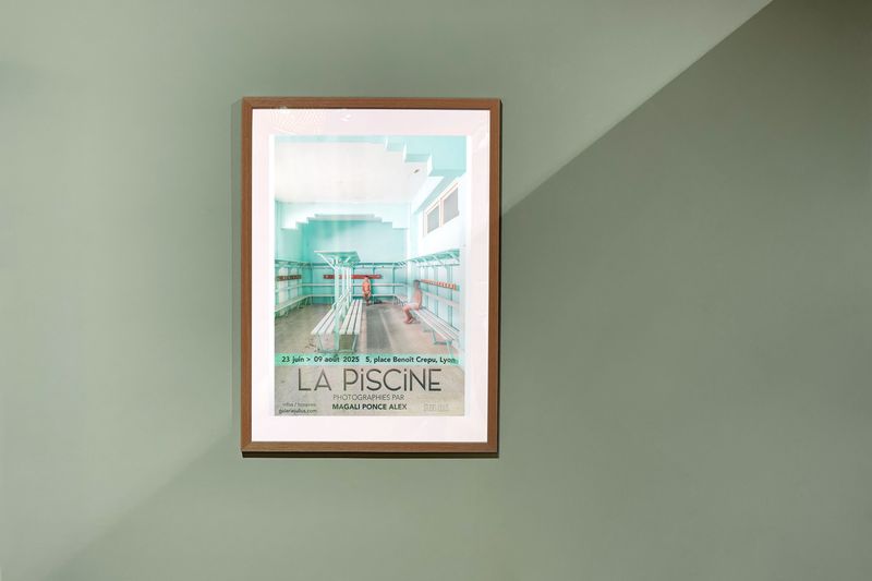 Affiche EXPO LA PISCINE (Lyon)