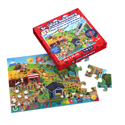 Puzzle &quot;Brojalica bubamara&quot;
