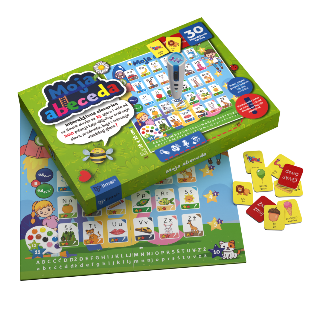 Buchstabenlernenspiel &quot;Moja abeceda&quot;