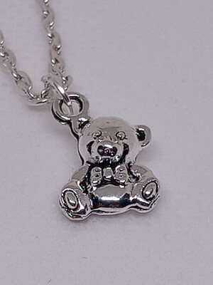 Teddy bear necklace 