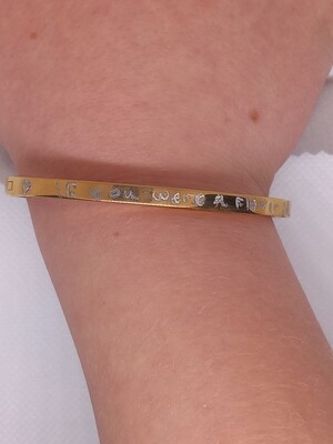 Personalised Cartier bracelet 