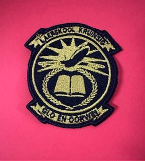 L/S Kruinsig - Normal school badge / Full colour pocket