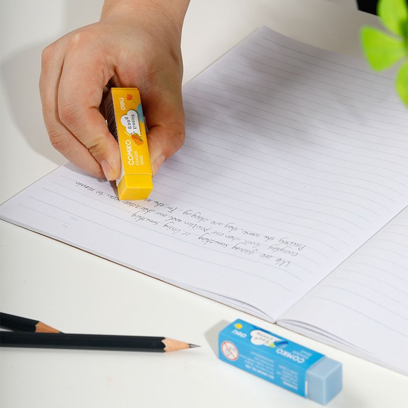 Erasers and correctional accessories