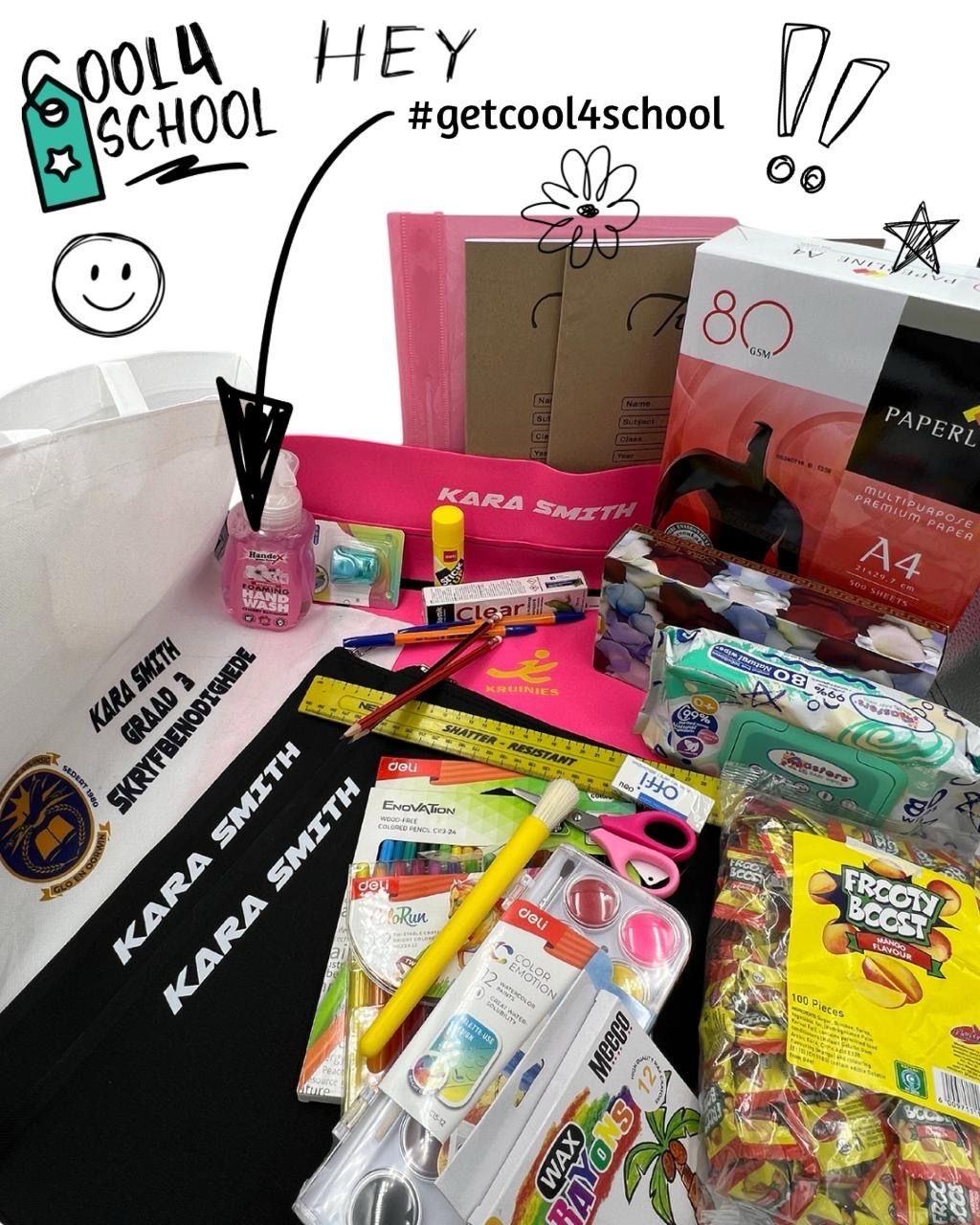 Laerskool Die Poort - Stationery Package