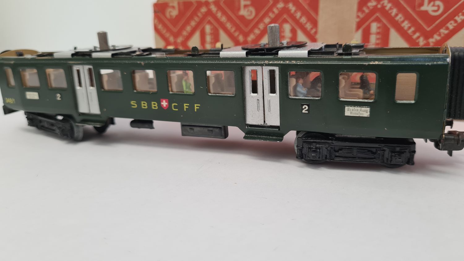 Arredamento Interni Stampa 3D Per Märklin 4000 327/1 4040 – Scala H0 (1:87) Beige