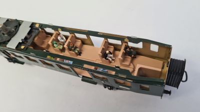 Interni In Stampa 3D Per Märklin H0 – Vagone Scompartimenti 330/1, 330/2, 4004, 4005, Beige - Foto 4