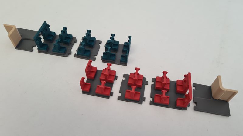 Inneneinrichtung 3D Druck für Märklin 4066 SBB 4034 ÖBB 4-farbig 2025er Edition