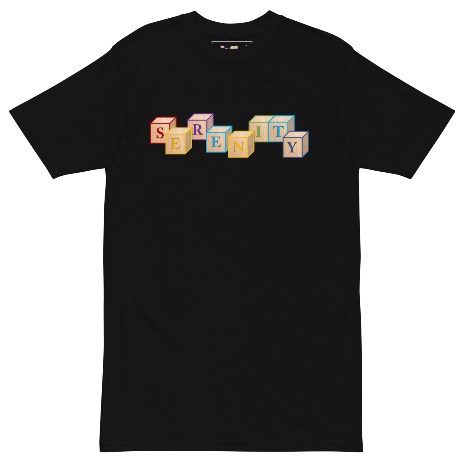 BLOCK LETTER TEE