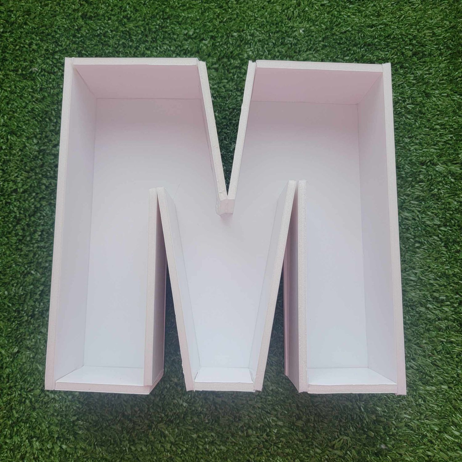 letter M 8 inches foamboard fillable markuslovidoves arts and crafts