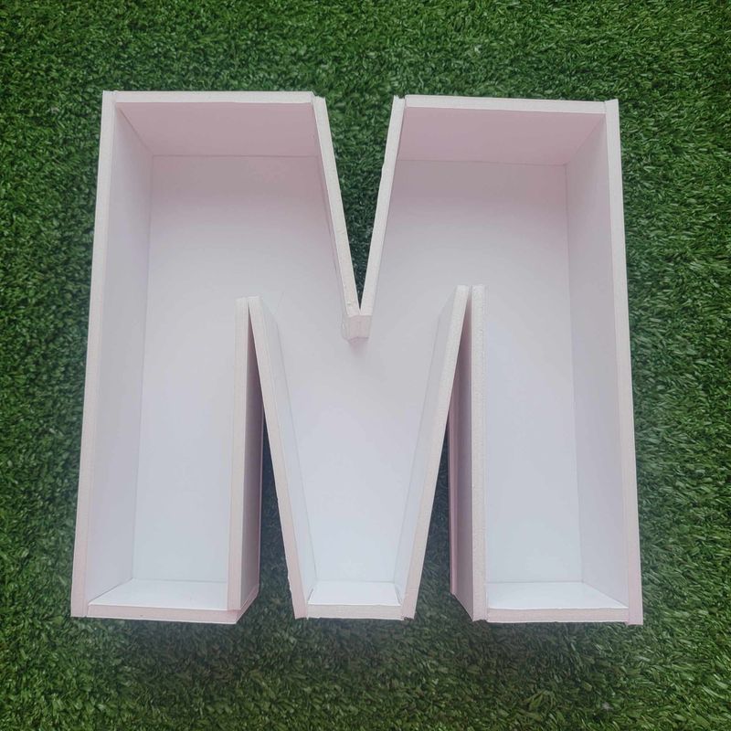 letter M 8 inches foamboard fillable markuslovidoves arts and crafts