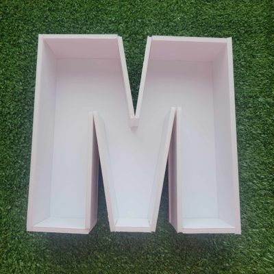 letter M 8 inches foamboard fillable markuslovidoves arts and crafts