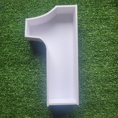number 12inches depth Fillable number