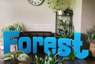 Giant Letter or Numbers Party Decors