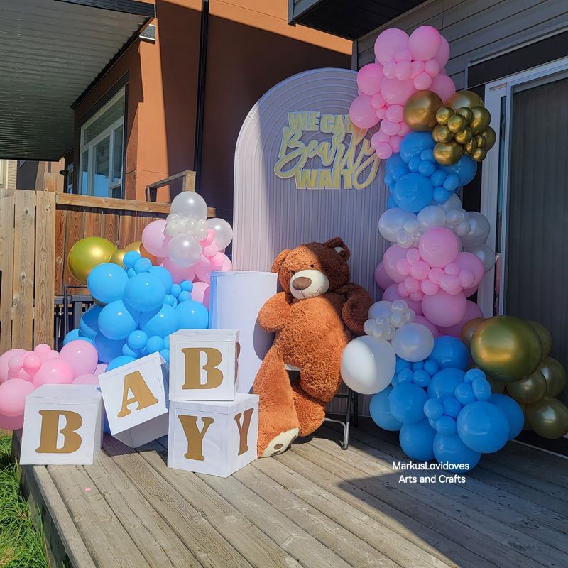 BABY SHOWER BALLOON DECOR