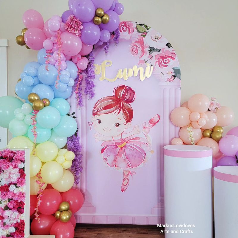 BALLERINA BALLOON DECOR