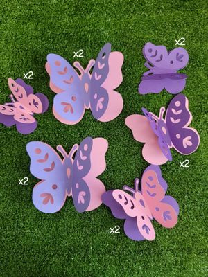 Butterfly cut outs