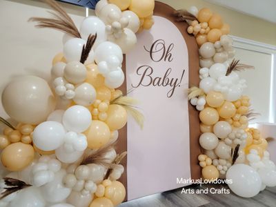 BOHO THEME BRIDAL OR BABY SHOWER DECOR