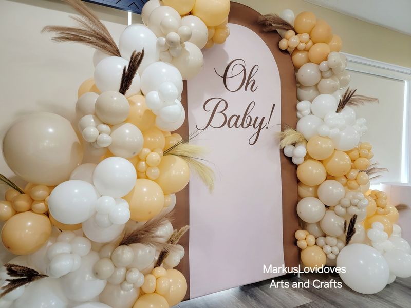 BOHO THEME BRIDAL OR BABY SHOWER DECOR