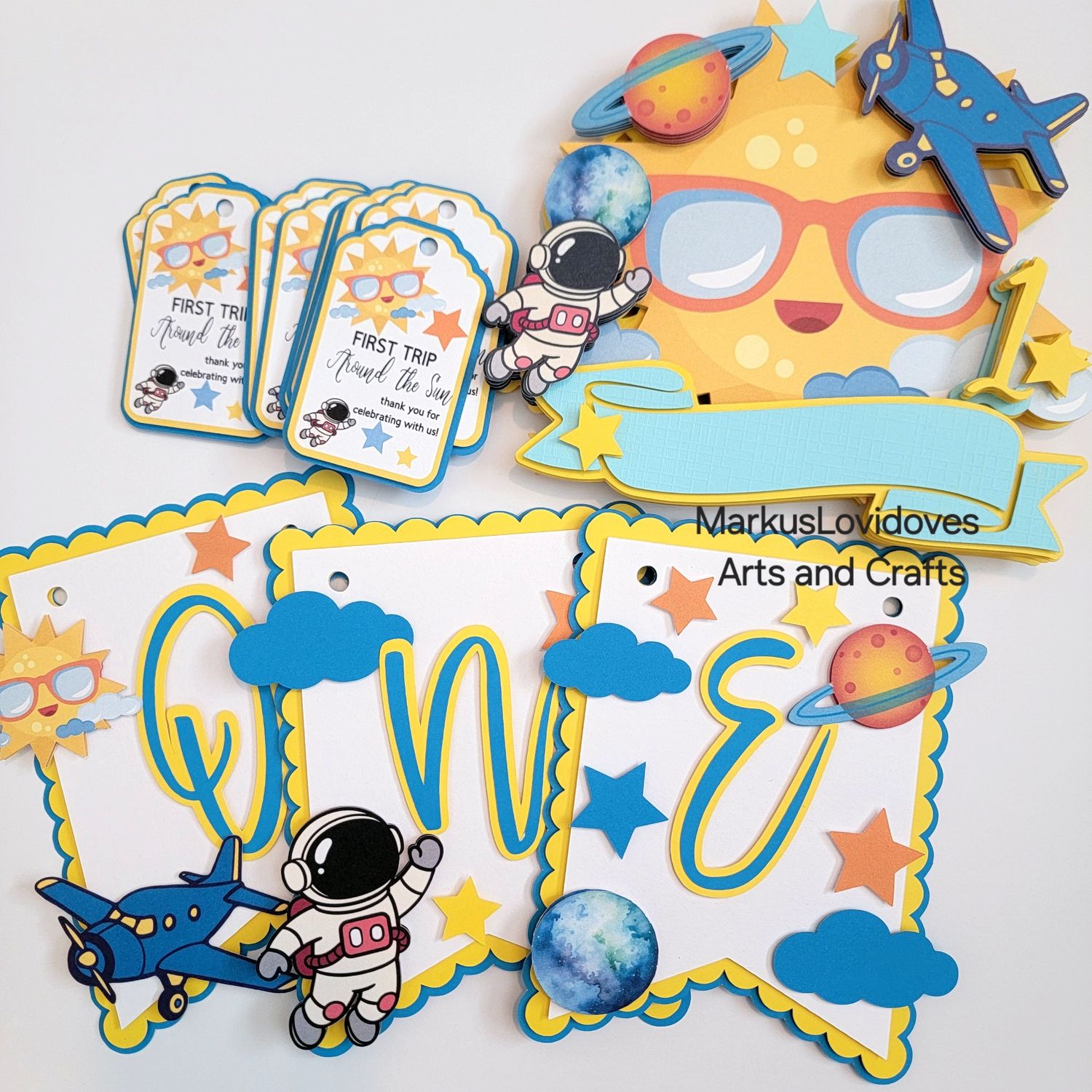First Trip Around the Sun Party - 12pcs set