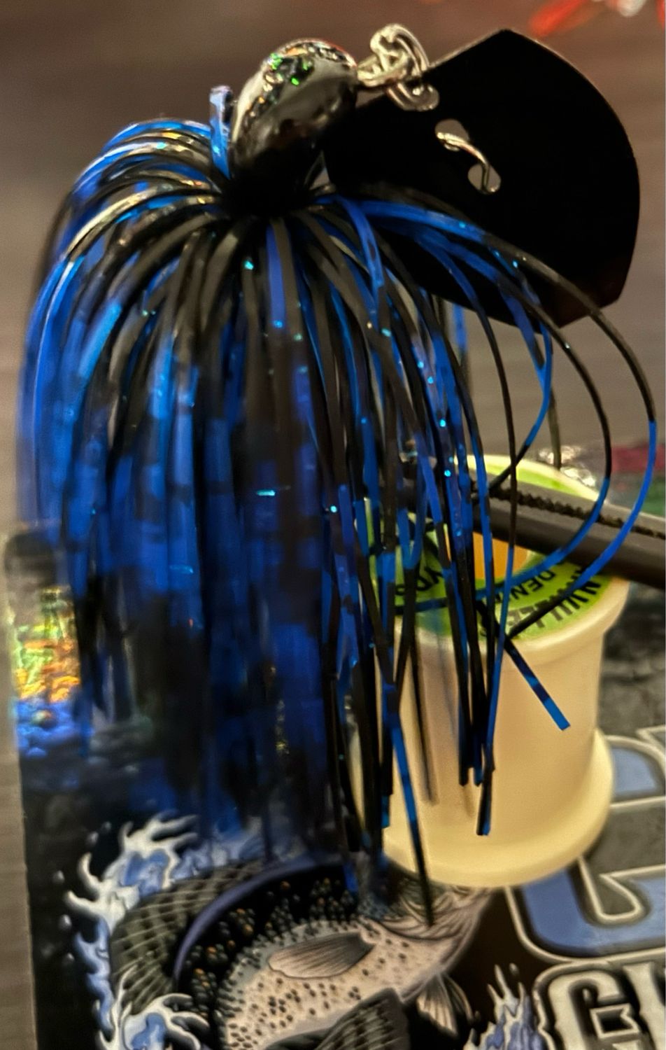 Striped Black/blue
