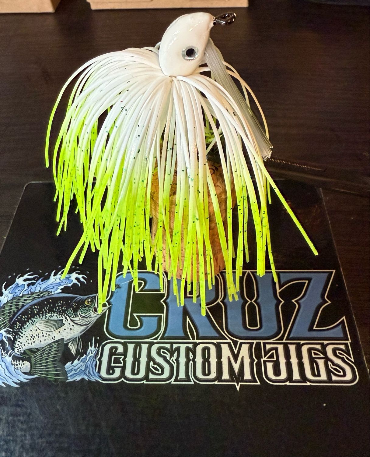 White &amp; Chartreuse