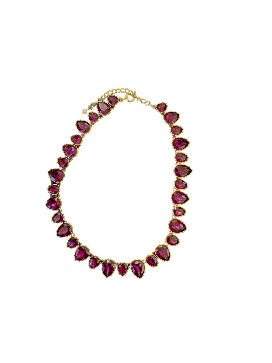 Rain Drop Gem Necklace