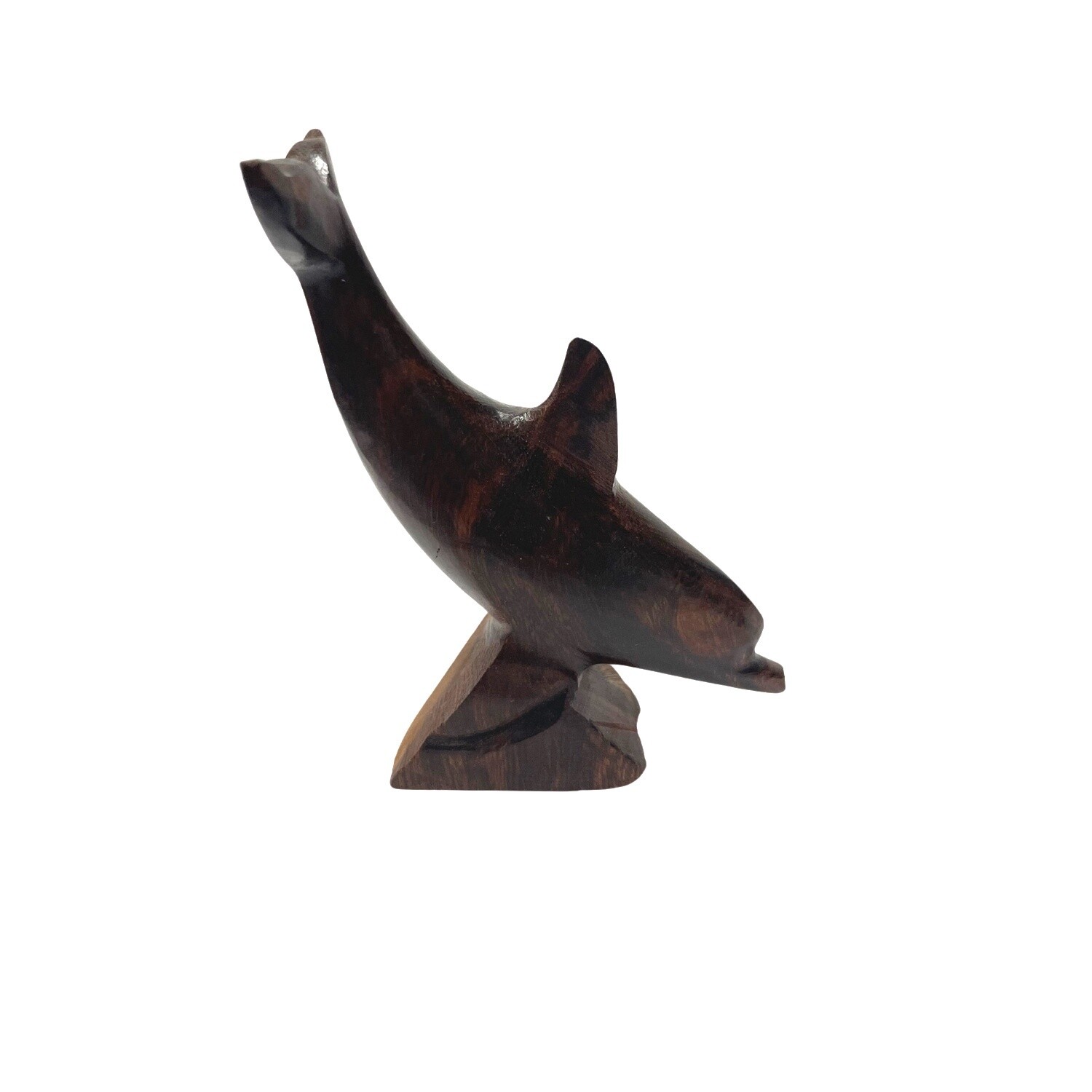 Wood Dolphin Diving Mini 3&quot;