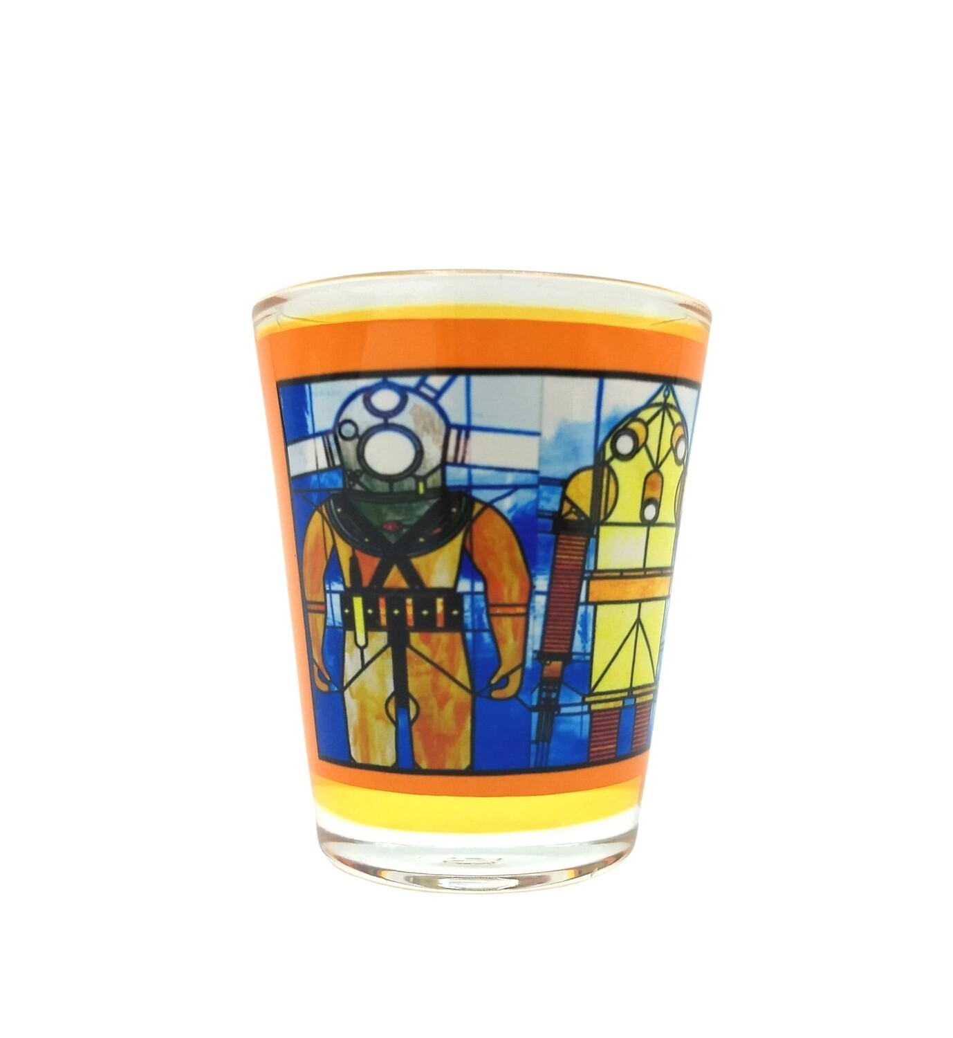 Shot Glass Stained Glass