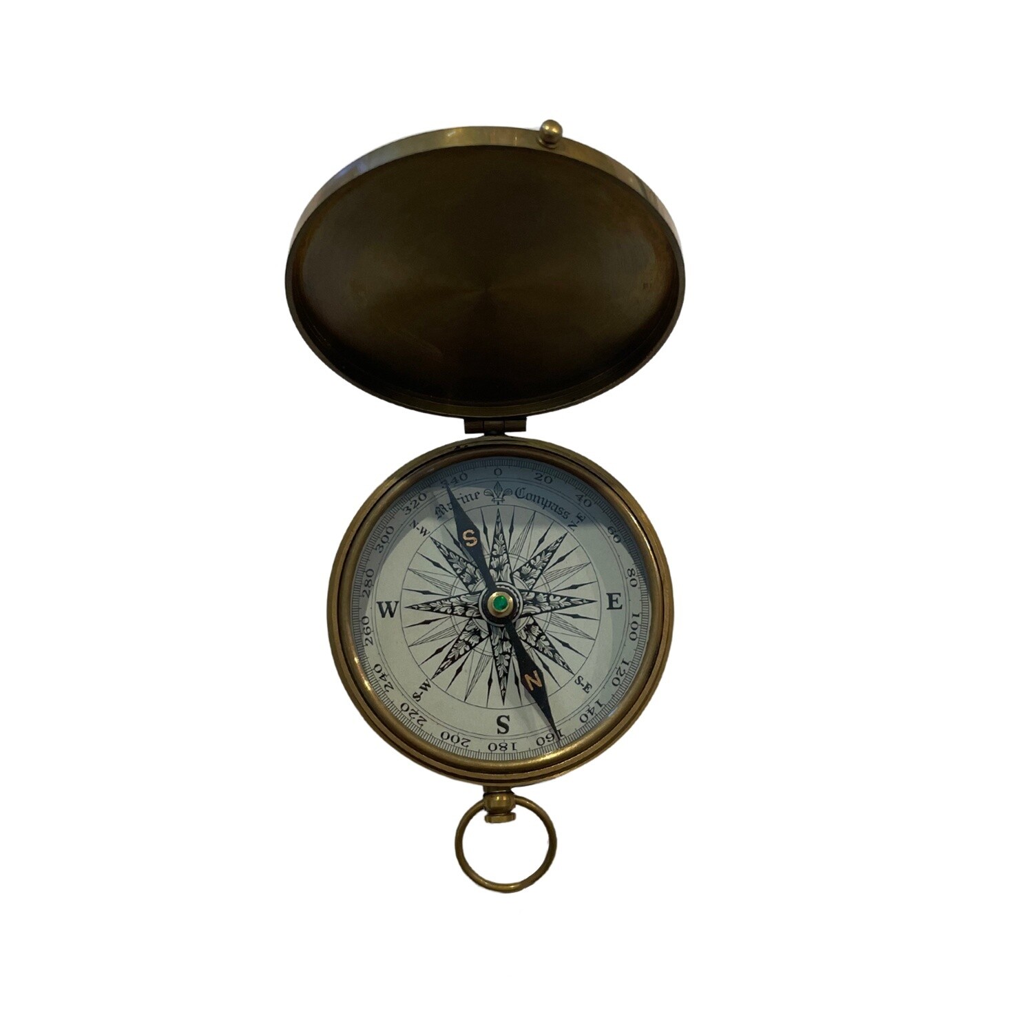 Compass - Brass Antiqued