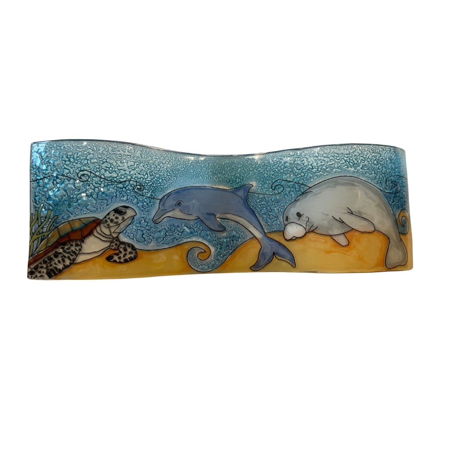 Wavy Glass Sm Animal Sealife