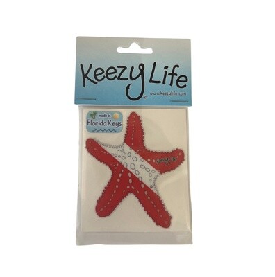 STICKER Starfish Dive Flag
