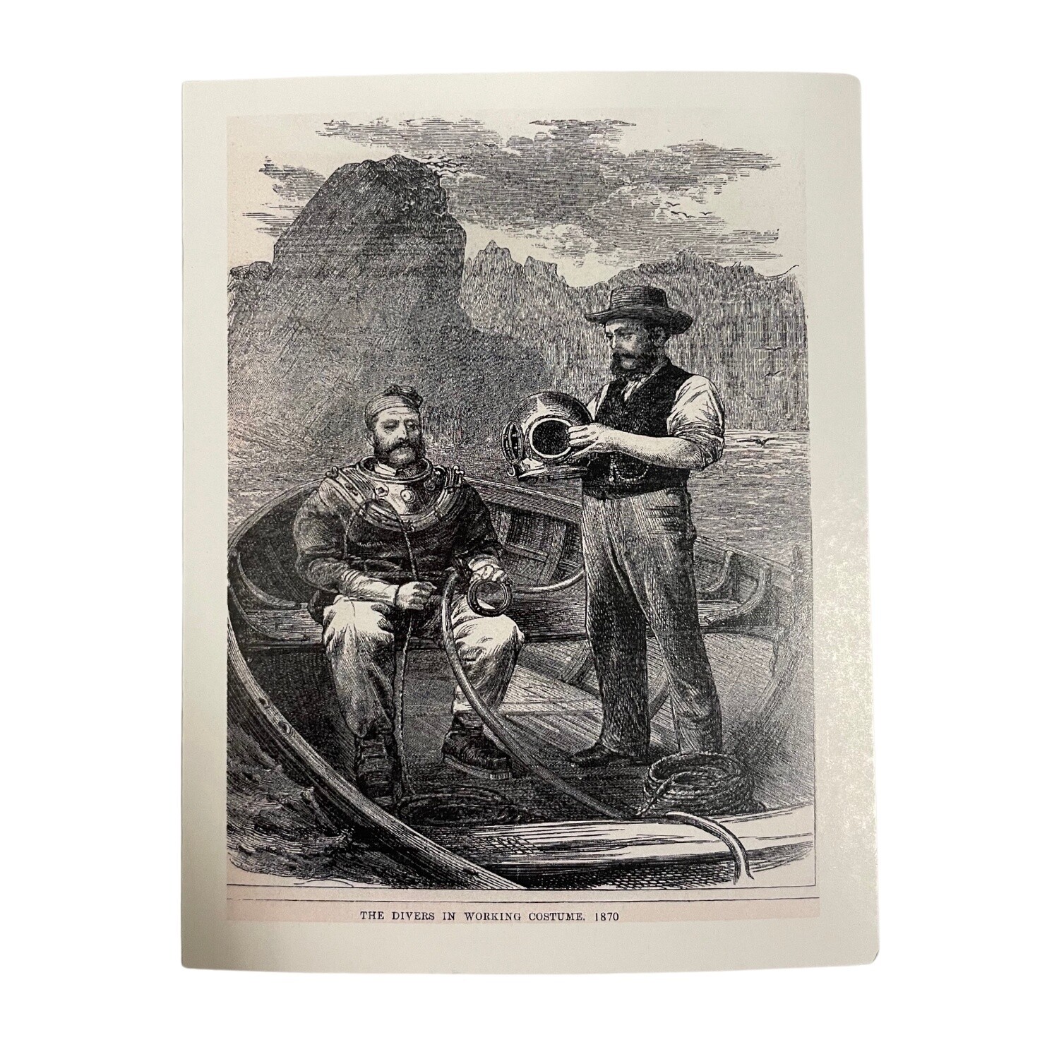 PC The Divers in Working Costume 1870