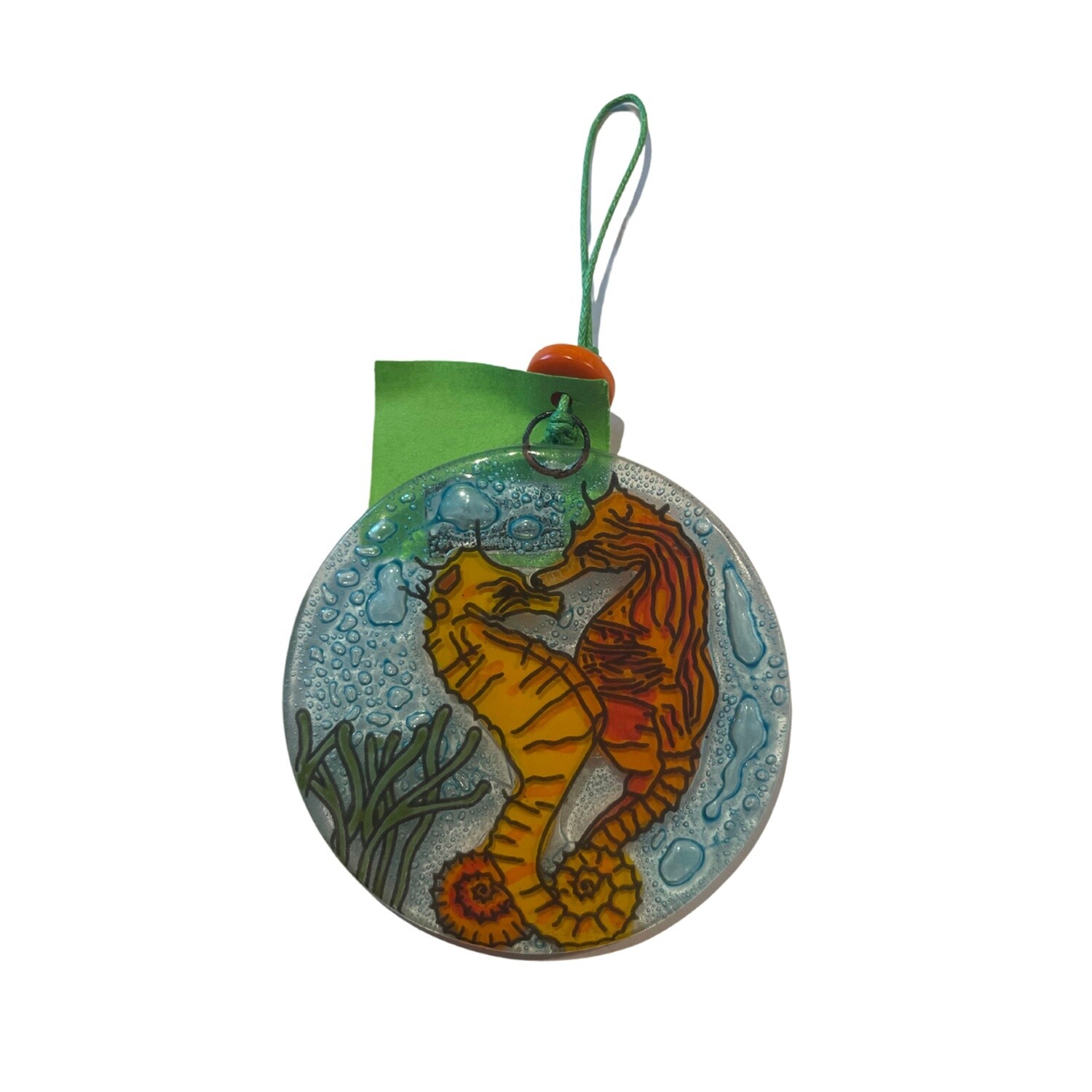 Ornament Glass Seahorse