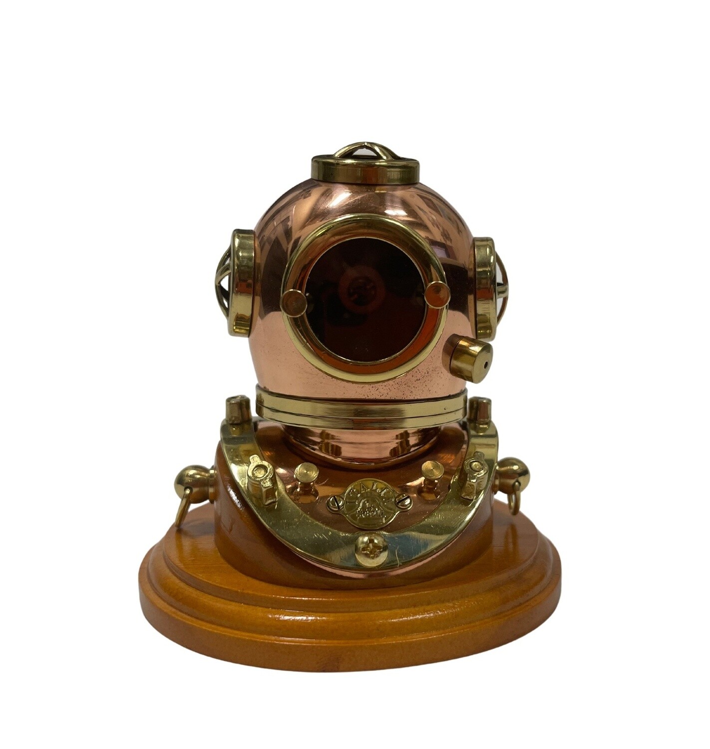Helmet 3.5&quot; Brass Sculpture