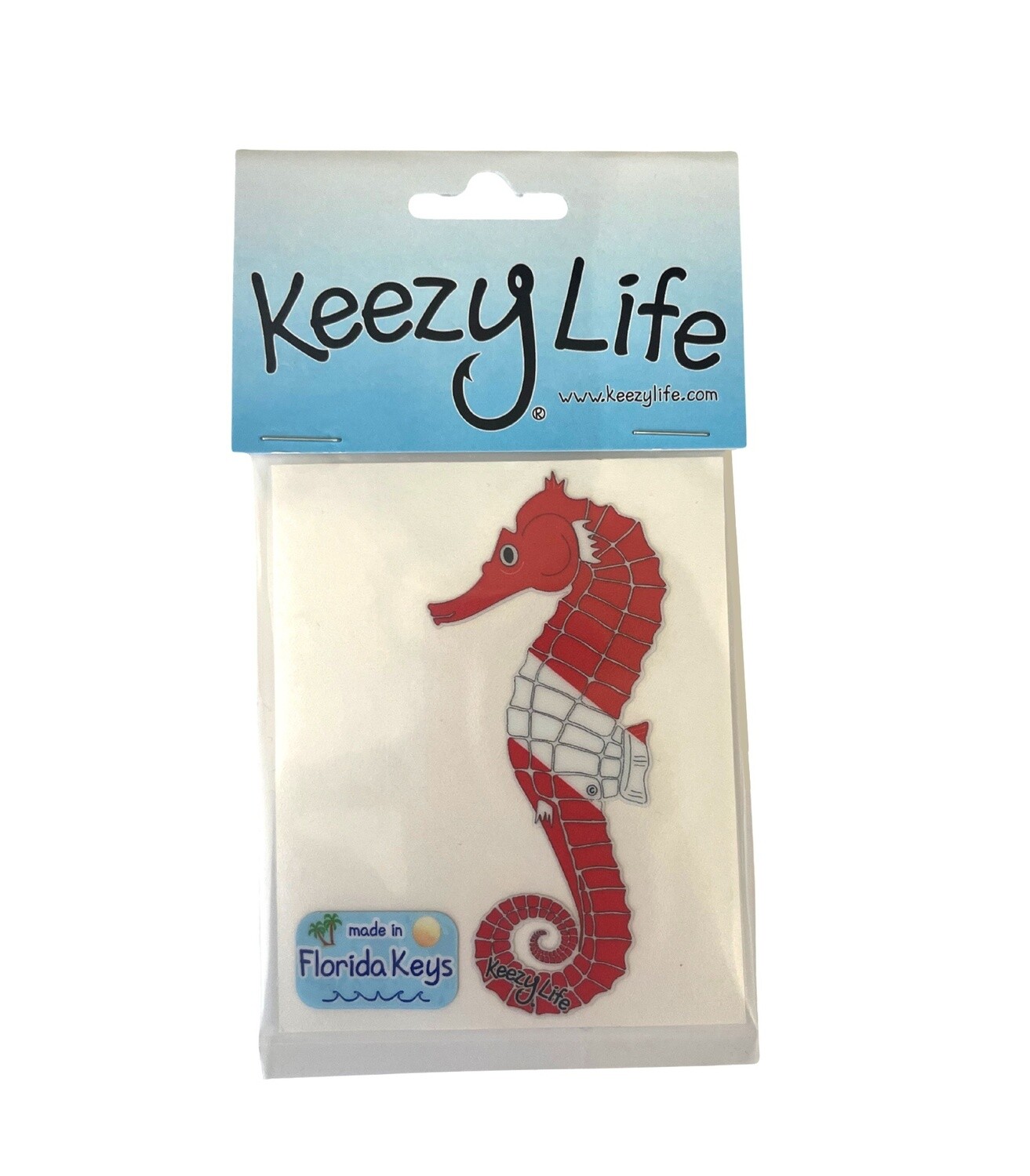 STICKER Seahorse Dive Flag