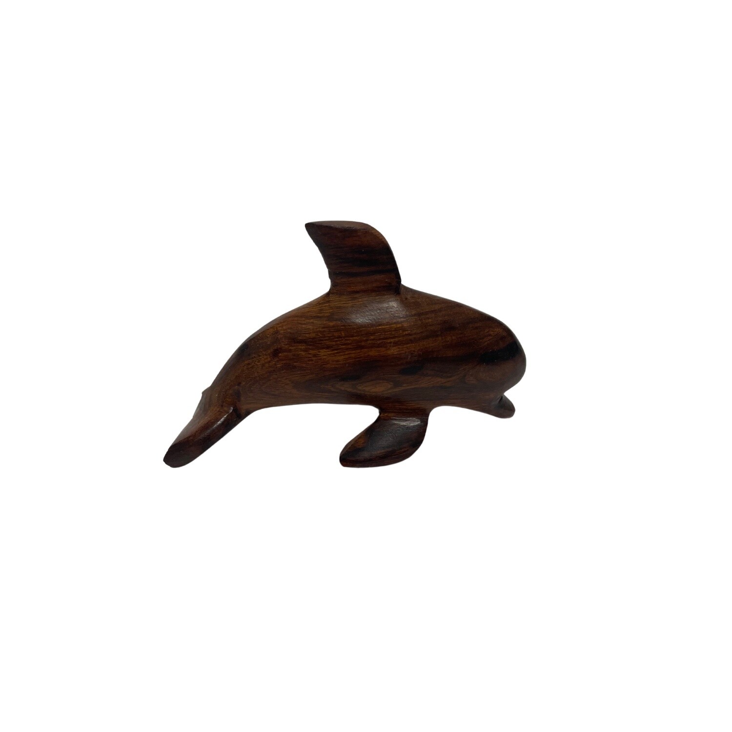 Wood Dolphin Mini 4&quot;